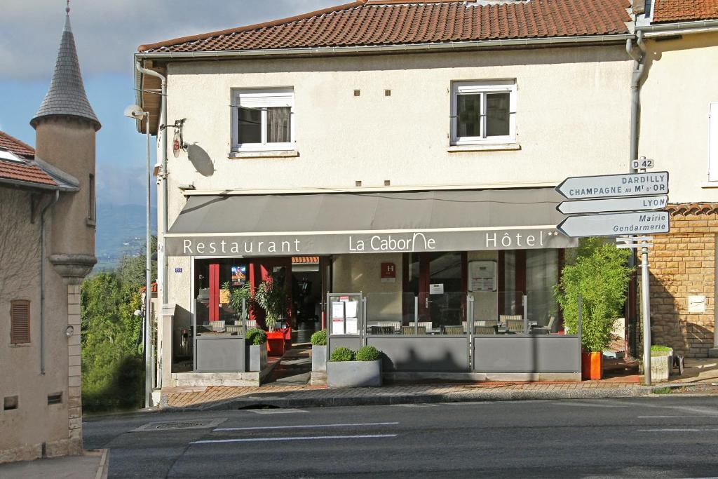 Hotel-Restaurant La Caborne Limonest Exterior foto